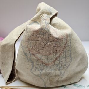 Vintage Feedsack Knot Bag